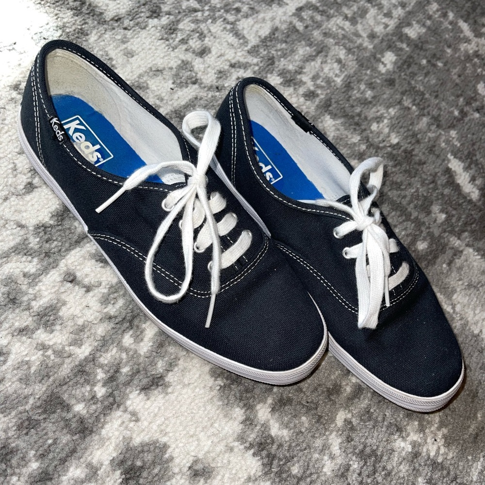 Black and White Ked’s Sneakers
